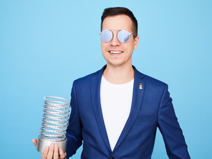 With the Webby Award, New York, 2018