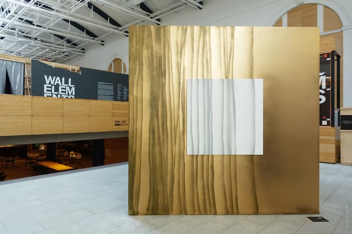 The Golden Square Theory, Wall Elements II (Части стен), Manege, Saint Petersburg, 2018