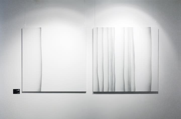 The Golden Square Theory, diptych, Wall Elements II (Части стен), Manege, Saint Petersburg, 2018