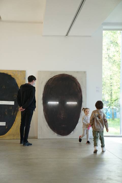 «Всё», first solo exhibition, TechArts (Pakrante), Vilnius, 2021