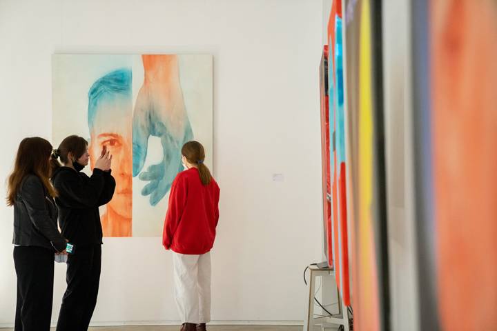 «Всё», first solo exhibition, TechArts (Pakrante), Vilnius, 2021