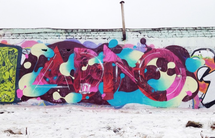 Faces, birds and layers, 2013