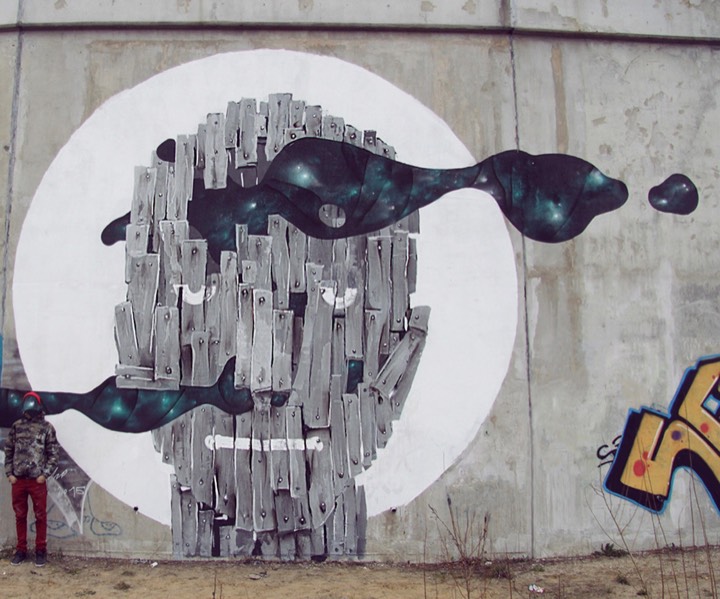 Universe leaked, Kaliningrad, Russia, 2015