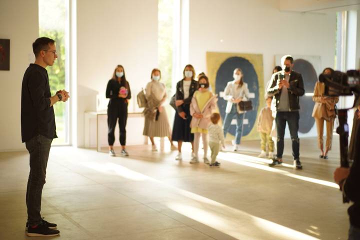 «Всё», first solo exhibition, TechArts (Pakrante), Vilnius, 2021