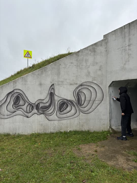 Layers, with Varya, Kaliningrad, Russia, 2024